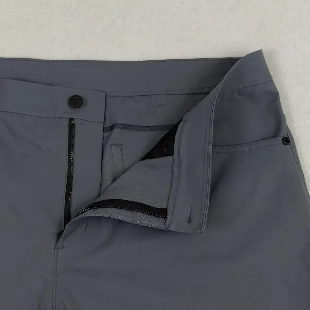 Public Rec Pants Mens Size 40x32 Gray Straight Fit Performance Stretch Golf